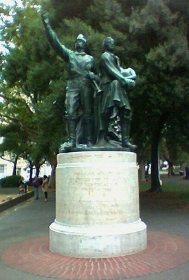 Coit Memorial Statue Washington Park, San Francisco